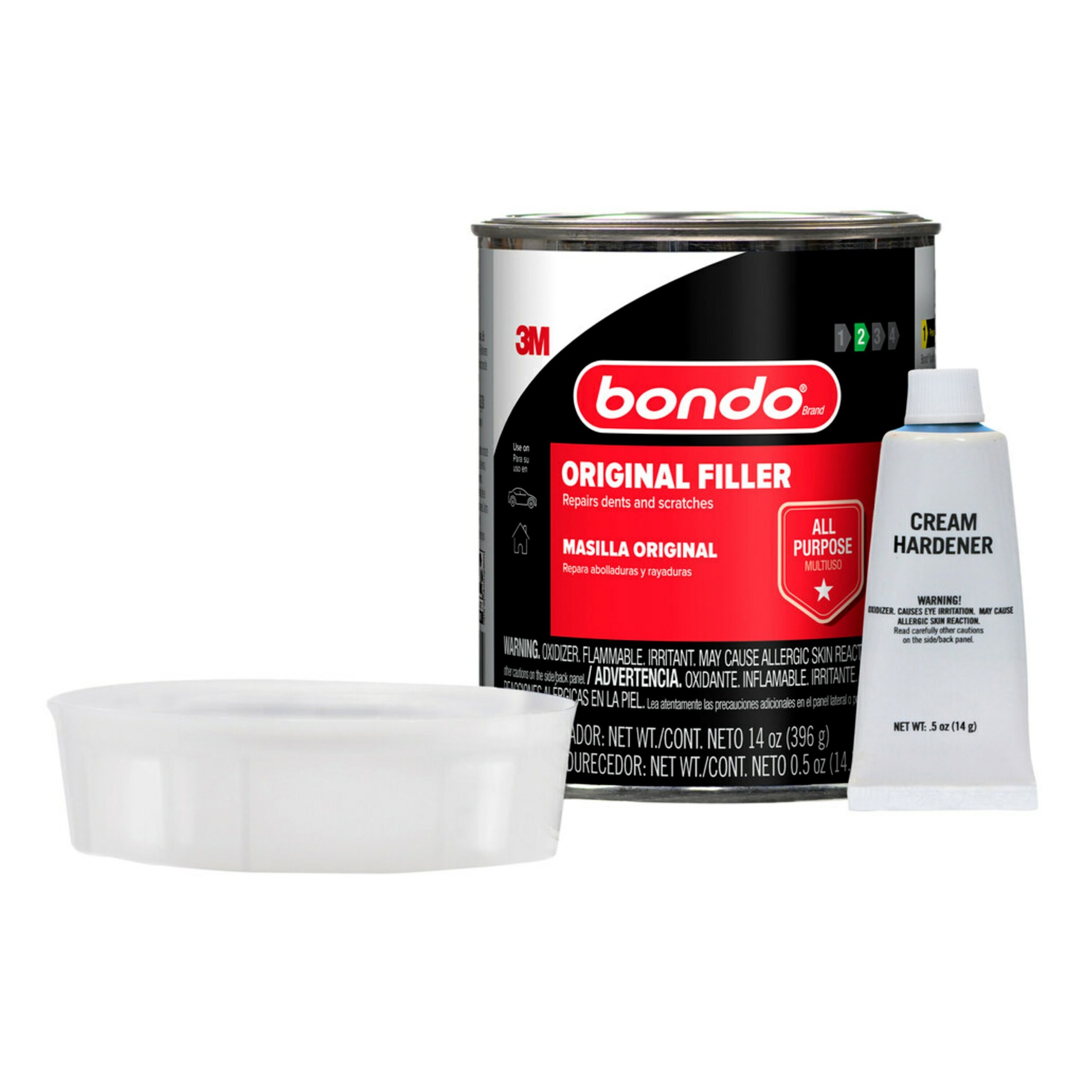 Bondo Body Filler, 00261ES, 14 fl. oz.