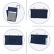 thumbnail image 4 of ZHAOCHENG Organizador de almacenamiento colgante para mesita de noche, para dormitorio, azul marino, 4 of 5