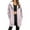 Pink a1, variant on jobturf Winter Coats for Women Thickened Warm Fleece Lined Lightweight Jacket Fall Fashion Drawstring Zip up Hoodie Casual Outerwear with Pockets