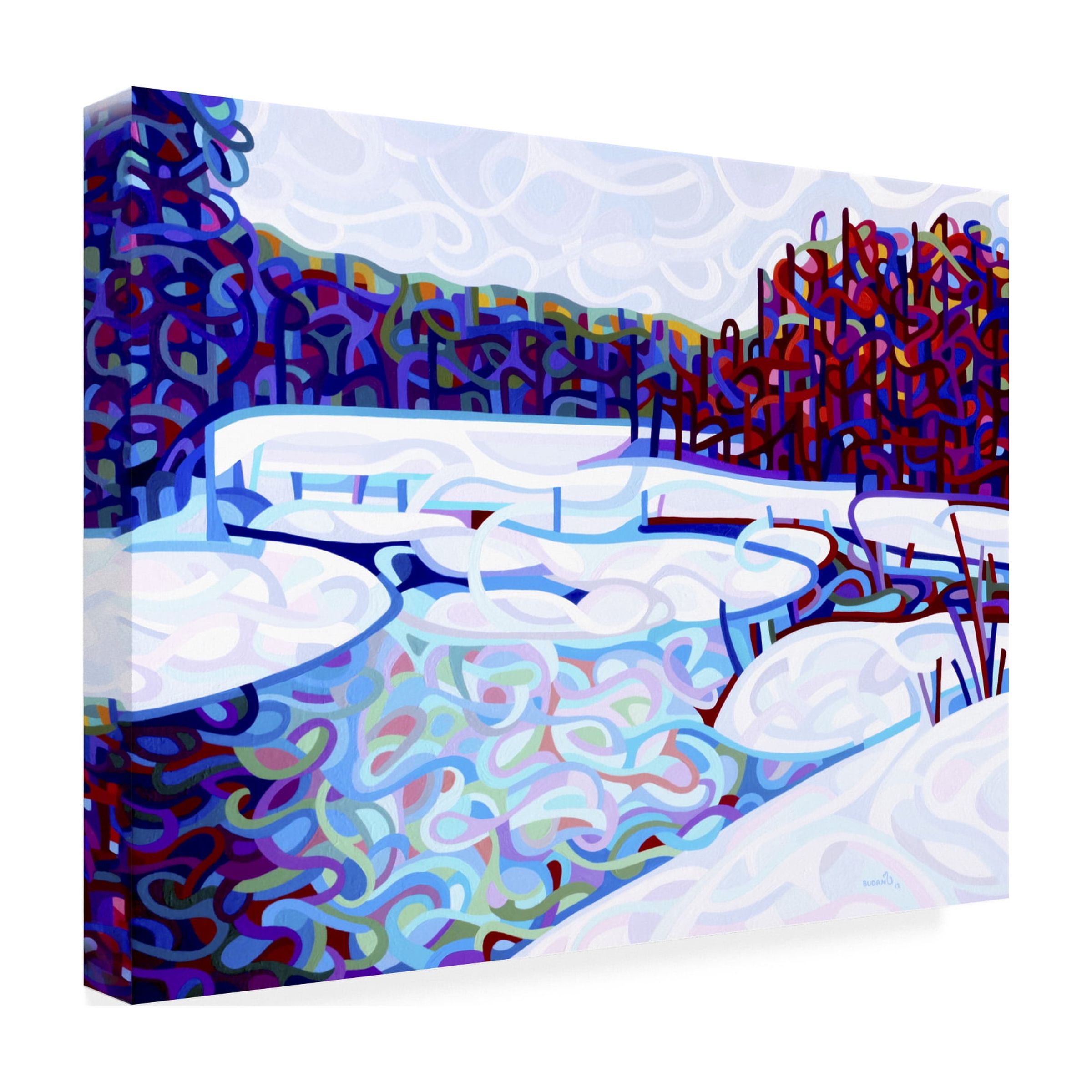 Mandy Budan 'Thaw' Canvas Art