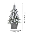 thumbnail image 5 of Xihbxyly Ofertas Especiales, Liquidación de Primera Calidad Hoy Pequeño Árbol de Navidad y Rociador de Nieve, Decoración de Mesa para El Hogar, Simula Un Árbol Pequeño, Decoración de Ventana para Fie, 5 of 5