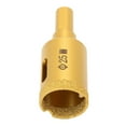 thumbnail image 2 of Brazed Diamond Hole Saw Drill Bit 25mm Ceramic Porcelain Tile Glass Granite Drill Bit, 2 of 12