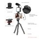 thumbnail image 4 of Jumpflash KIT-03LM Kit de Vlogging para Smartphone incluye 1 luz LED, 1 trípode, 1 micrófono, 1 soporte para teléfono y 1 control remoto para grabación fotográfica., 4 of 7