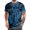 Blue Ink Splatter 1, variant on Vintage Tshirts for Men Ink Splash Crew Neck Trendy T Shirts Casual Basic Tops Short Sleeve for Everyday Wear
