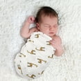 Large Muslin Swaddle Blankets for Newborn Boys & Girls, Unisex Breathable Baby Wrap 47X47 inches