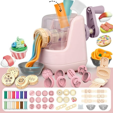 

Tarmeek Children s Dough Game Noodle Machine Dough Set Kitchen Creation Game Set Girls Boys Birthday Weekend Party Gift Children s Game Set 42 Pieces