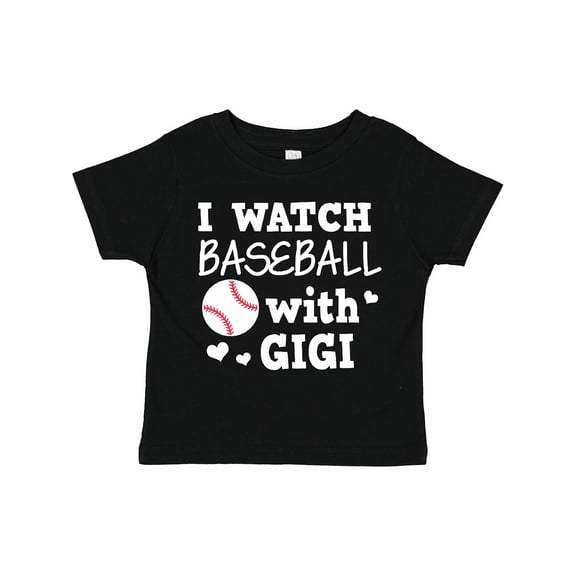 Inktastic I Watch Baseball with My Gigi Boys or Girls Toddler T-Shirt