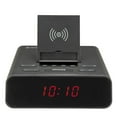 thumbnail image 1 of ONN ™ Qi Wireless Charging Bluetooth Clock Radio (Black), 1 of 3