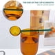 thumbnail image 3 of Vaso para bebidas, taza para helado con patas dulces y cuchara, para jugo, agua, ensalada de frutas, pudín, colores surtidos, 3 of 6