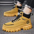 thumbnail image 2 of NOKIO Men'S Padded Anti-Skid Winter Boots Men'S Cozy Fur-Lined Snow Shoes Couple Women Men Hiking Boot Shoes Cotton Short Shoes Snow Boots Men'S Insulated Outdoor Boots, 2 of 5