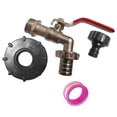 thumbnail image 3 of Colaxi IBC Tote s Water Butt Tap Replacement Kits Garden Tools and Equipment IBC Water Tank Hose Adapter for Kitchen Tank Faucet, 3 of 7