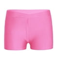thumbnail image 1 of YONGHS Girls Ballet Dance Shorts Sports Yoga Athletic Gymnastics Booty Shorts Tumbling Bottoms Pink 2-3, 1 of 6