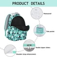 thumbnail image 4 of Sunny Citrus Lemon Backpack - Roomy School Bag with Laptop Pocket, Ergonomic Design for All-Day Comfort, Vibrant Bookbag for Teens, Perfect Gift, 4 of 6