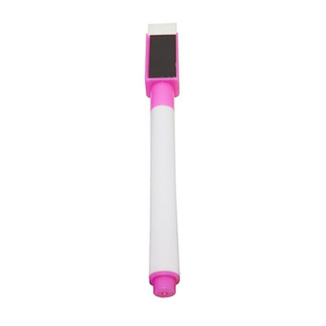 Borrar seco Marcadores Pens Professional Conveniente Magnético Blanco Tablero Papelería Borrable Pintura Pizarra Marcador Marcador Herramientas Rosa seitruly EL022409-05B