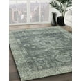 thumbnail image 3 of Ahgly Company Machine Washable Indoor Rectangle Abstract Ash Gray Area Rugs, 7' x 10', 3 of 7
