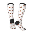 thumbnail image 4 of Haiem Hand Drawn Strawberry Socks, Funny Novelty Crazy Design Cotton Socks Sports Socks Knee High Socks For Men, Women,1Pairs - Gift For Working Friends, 4 of 9