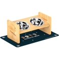 thumbnail image 1 of Elevated Slanted Feeding Bowl for Cat&French Bulldog,Pet Food and Water Bowl with Adjustable Bamboo Stand,Anti Slip Dog Cat Bowl ShopWise Round, 1 of 8