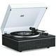 thumbnail image 1 of Tocadiscos de vinilo Qlearsoul ONE-S Bluetooth 33/45 RPM negro, 1 of 6