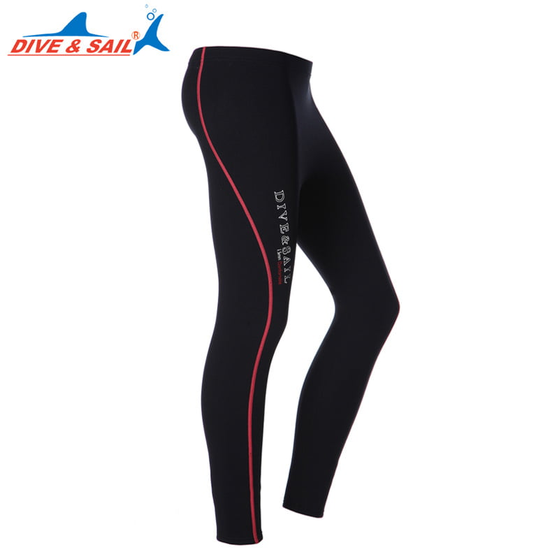 Men's Surfing Pants 1.5MM Neoprene Swimsuit Diving Wetsuits Diving Warm Trousers 