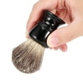 thumbnail image 1 of Brocha de afeitar BuyWeek con base de resina para cabello y barba, 1 of 12