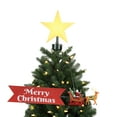 thumbnail image 3 of Mr. Christmas Animated Santa & Sleigh Tree Topper, Red, 3 of 7