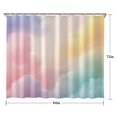 thumbnail image 5 of Dreamy Pastel Sky Shower Curtain 84"x72" ,Bathroom Decorative Shower Curtains Set with 12 Hooks,Modern Waterproof Washable Shower Curtain, 5 of 6