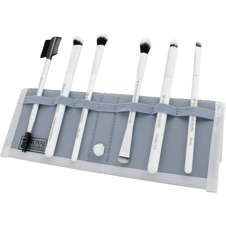 MODA Pro Makeup Brushes Beautiful Eyes Flip Kit, 7 pc WH