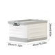 thumbnail image 3 of Caja de almacenamiento con ruedas para sala de estar, carrito plegable, caja para libros, juguetes, aula, ropa, hogar, 3 of 5