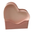 thumbnail image 4 of Serving Platter Heart Shape Dinner Plate Plastic Easy to Clean Versatile Kitchen Dinnerware for Party Gathering Wedding 5 Platters with Holder, 4 of 5