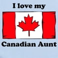 thumbnail image 2 of CafePress - I Love My Canadian Aunt Body Suit - Baby Light Bodysuit, Size Newborn - 24 Months, 2 of 4