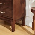 thumbnail image 6 of CQSXDA 53.5" Retro Storage Cabinet with Three Doors and Drawers, Ideal for Entryway, Hallway, and Garage Organization, 6 of 10