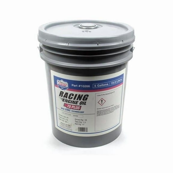 Lucas Oil 10266 70W Conventional 5 gal High Performance Plus Motor Oil