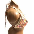 thumbnail image 3 of Victoria's Secret For Love & Lemons Strappy Bralette Orange Lilac Purple Pink Rose Satin Lace Size S-DD NWT, 3 of 4