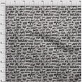 thumbnail image 4 of oneOone Rayon Gray Fabric Text Craft Projects Decor Fabric Printed By The Yard 56 Inch Wide-M4, 4 of 5