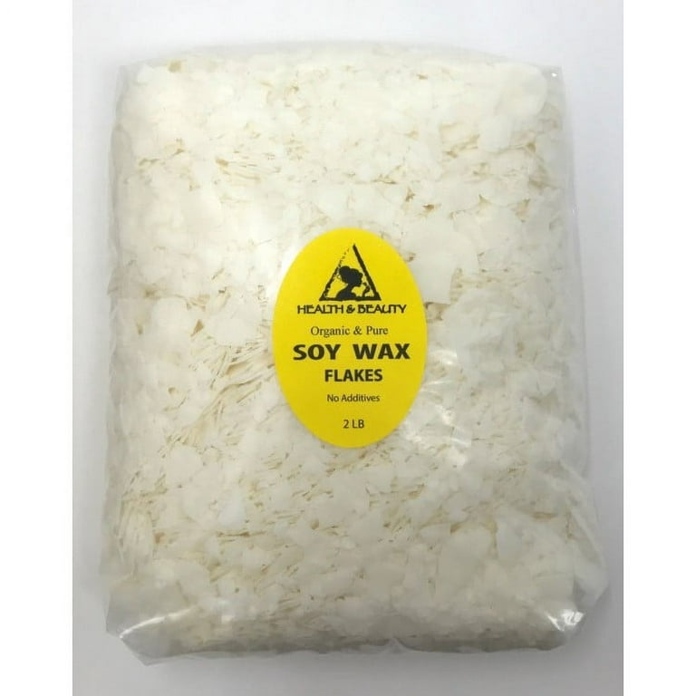 GOLDEN SOY AKOSOY WAX FLAKES ORGANIC VEGAN PASTILLES FOR CANDLE MAKING  NATURAL PURE 48 OZ 3 LB