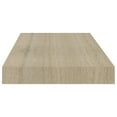 thumbnail image 3 of vidaXL Floating Wall Shelf Oak 50x23x3.8 cm MDF, 3 of 4