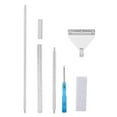 thumbnail image 1 of Aluminum Aquatic Plants Algae Scraper Blade Moss Remover Aquarium Fish Tank Cleaning Tools, 1 of 9
