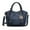BM Navy, variant on Jacqueline Signature Women Satchel Bag, Handbag Purse by Mia K - Black