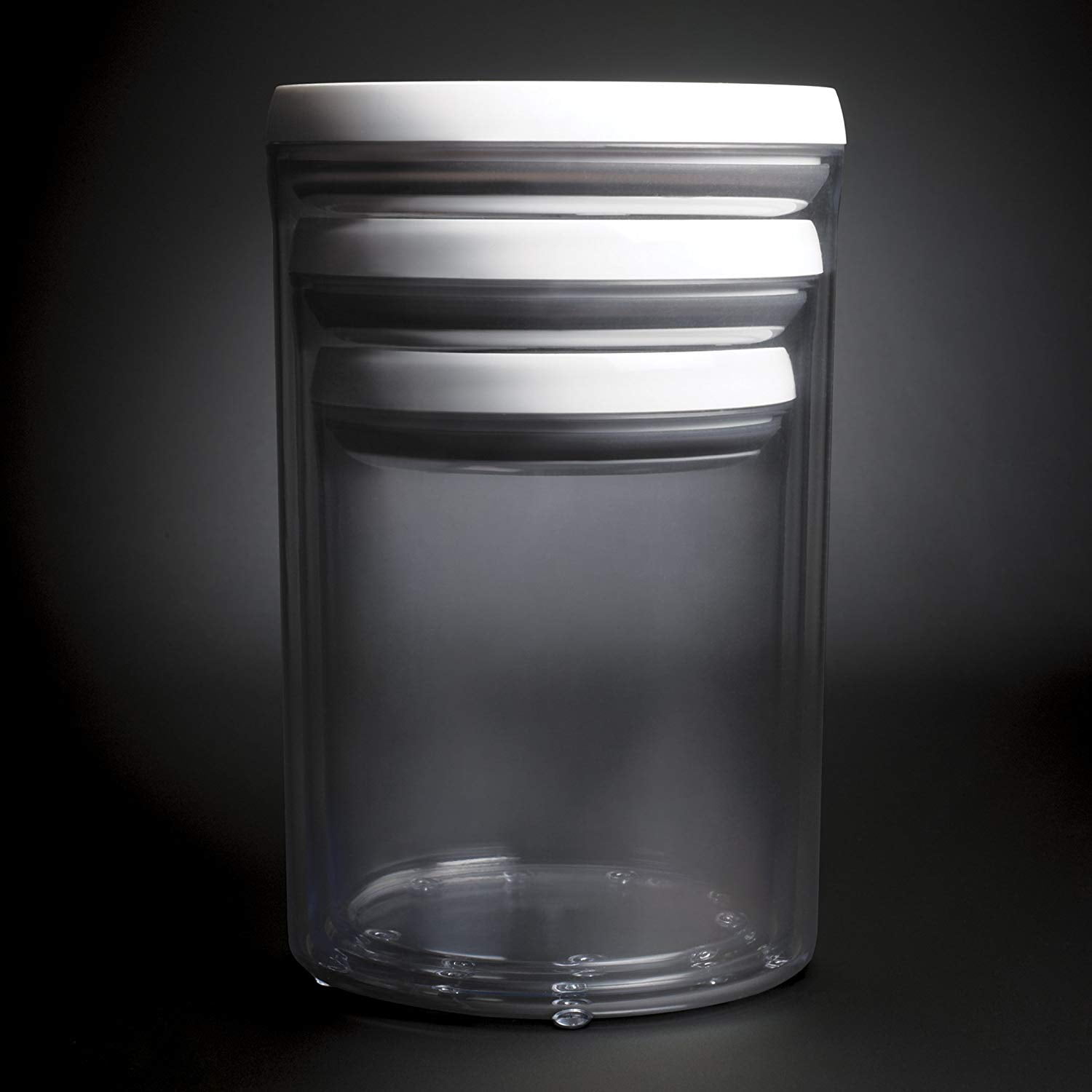 OXO Plastic Airtight Food Storage Canister, Set of 3
