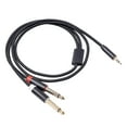 Huanghuaa 3 5mm Jack To Dual 6 35mm Cable Aux Cable 2 Mono 6 5 Jack To huanghuaa-3-5mm-jack-to-dual-6-35mm-cable-aux-cable-2-mono-6-5-jack-to