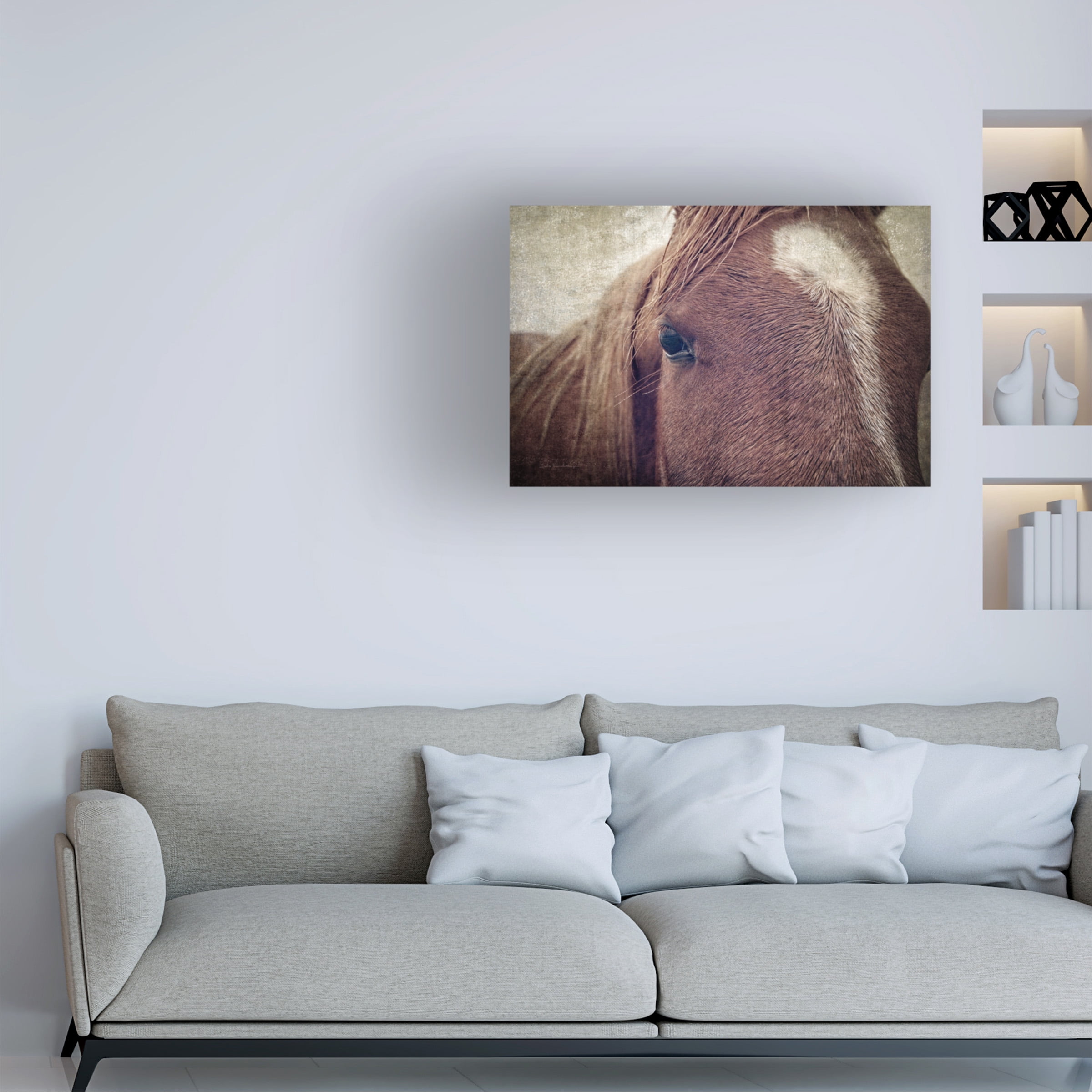 Debra Van Swearingen 'Dew Lashes' Canvas Art