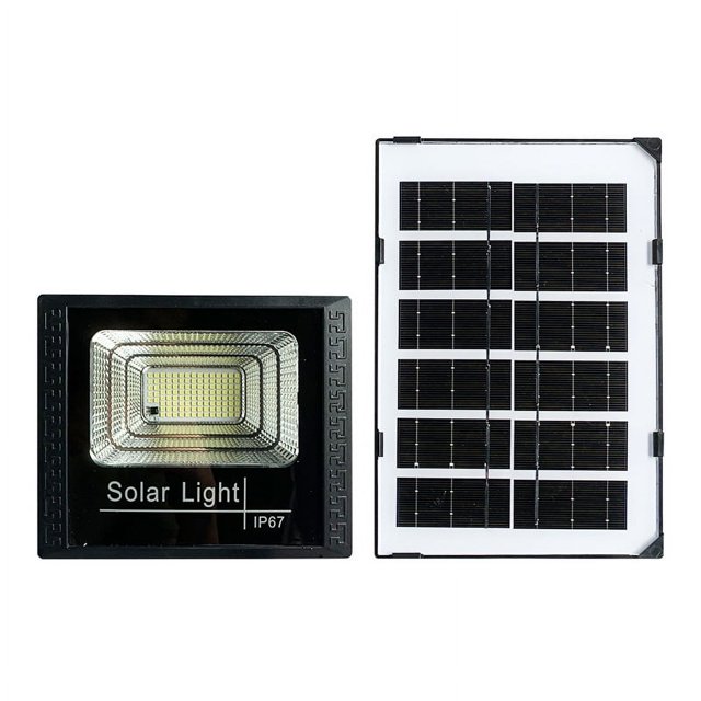 Luz de inundación solar LED de fábrica para exteriores, hogar, jardín, luz de jardín brillante a prueba de agua