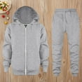 thumbnail image 5 of WOYY Little Girls Tracksuit Solid Zip Up Hoodie and Joggers Sports Outfits, Sizes 6-7, 5 of 8