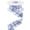 Blue, variant on Minzimin 10 Yards 1.5 Inch  Checkered Ribbon Plaid Ribbon Gingham Double Chiffon Ruffled Edge Silk Ribbon with Spool for Gift Wrapping Wedding Invitations Bouquets Christmas Decor Craft