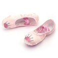 thumbnail image 4 of Cathalem Girls Ballet Flats Ballet Shoes Toddler Slippers Highly Elastic Canvas Girls Ballerina Dance Shoes (Rose Gold,11.5), 4 of 7
