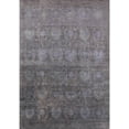 thumbnail image 1 of Ahgly Company Machine Washable Indoor Rectangle Industrial Modern Carbon Gray Area Rugs, 2' x 3', 1 of 7