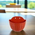 thumbnail image 4 of SEWCHICS Pot de Fleurs Mural en Résine Rouge Foncé Rehausseur d'Espace pour Balcon 1Pcs, 4 of 6