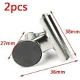 thumbnail image 4 of 2pcs Heavy Duty Magnetic Clips for Photos, Whiteboards, Lockers, Fridge - Strong Magnetic Hook Clips (38mm), 4 of 5