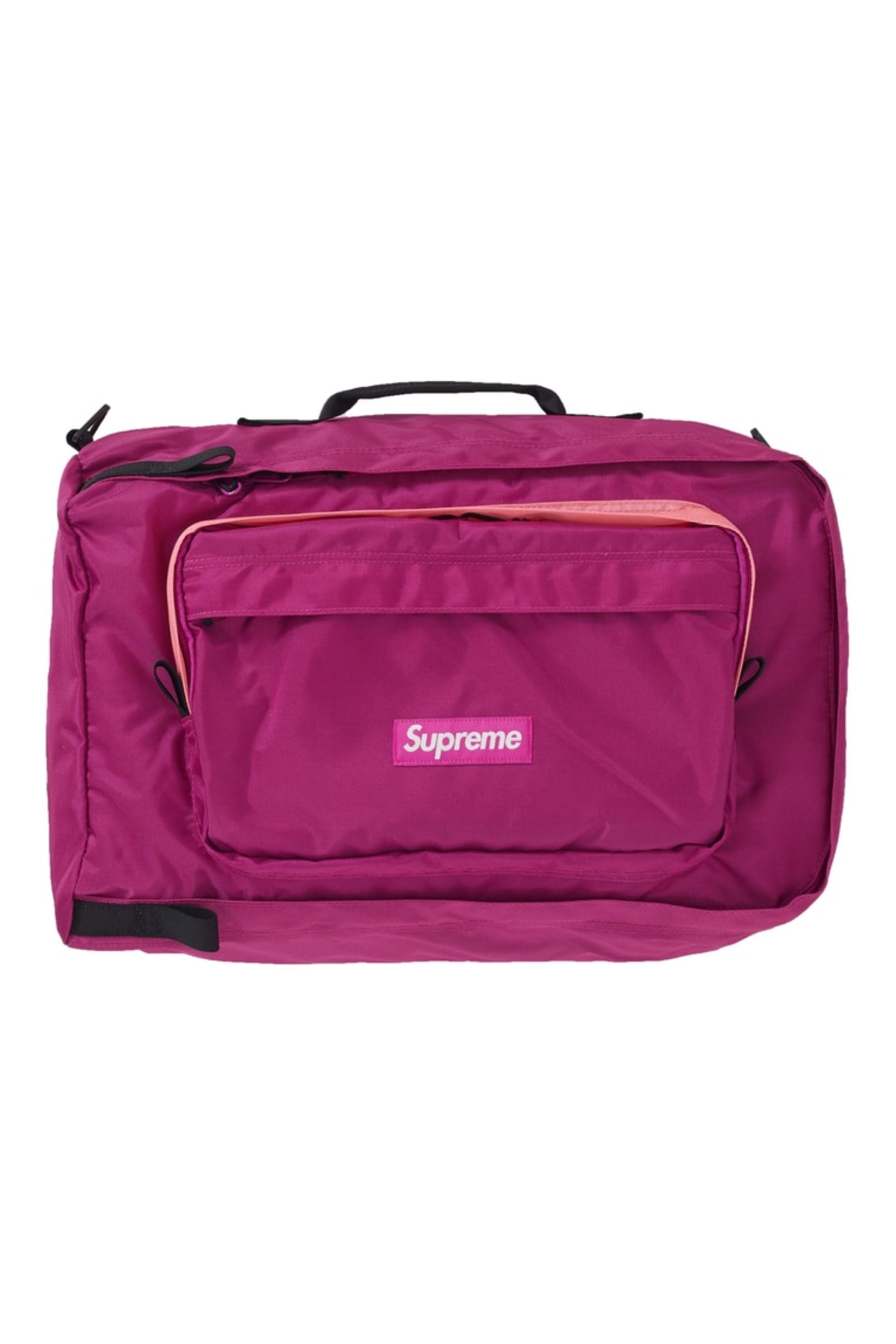 Supreme Duffle Bag (FW19) Magenta - www.neverfullbag.com - www.neverfullbag.com