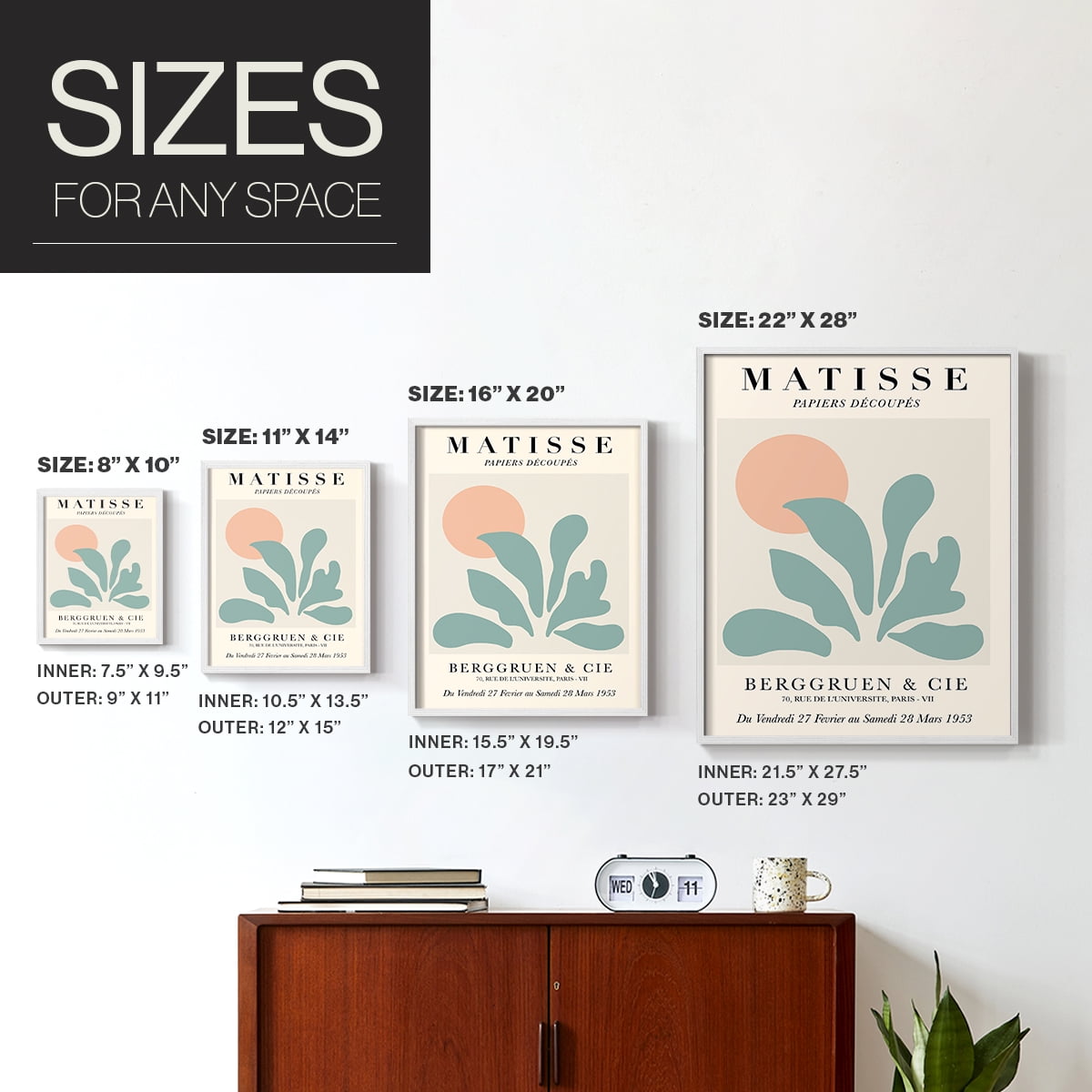 Matisse XCIII Framed Print - Solid Wood